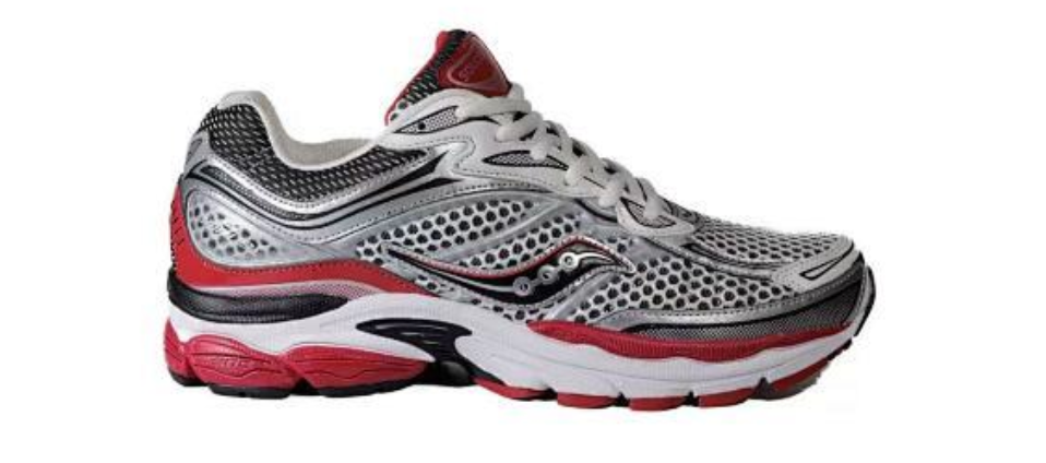 Saucony ProGrid Silver Grey Red