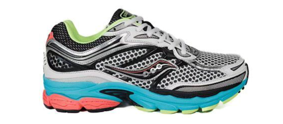 Saucony ProGrid Grey Purple Neon