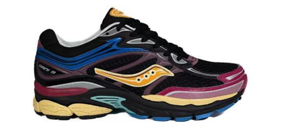 Saucony ProGrid Black Purple Yellow