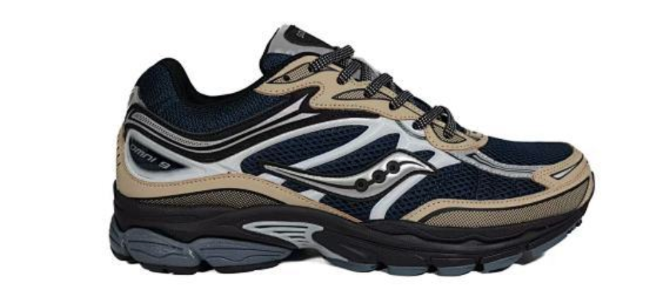 Saucony ProGrid Black Silver Blue